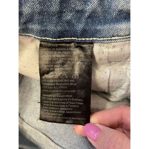 Southpole RN82628 Women's Light Wash Jeans Sz 12‎ - Picture 5 of 6